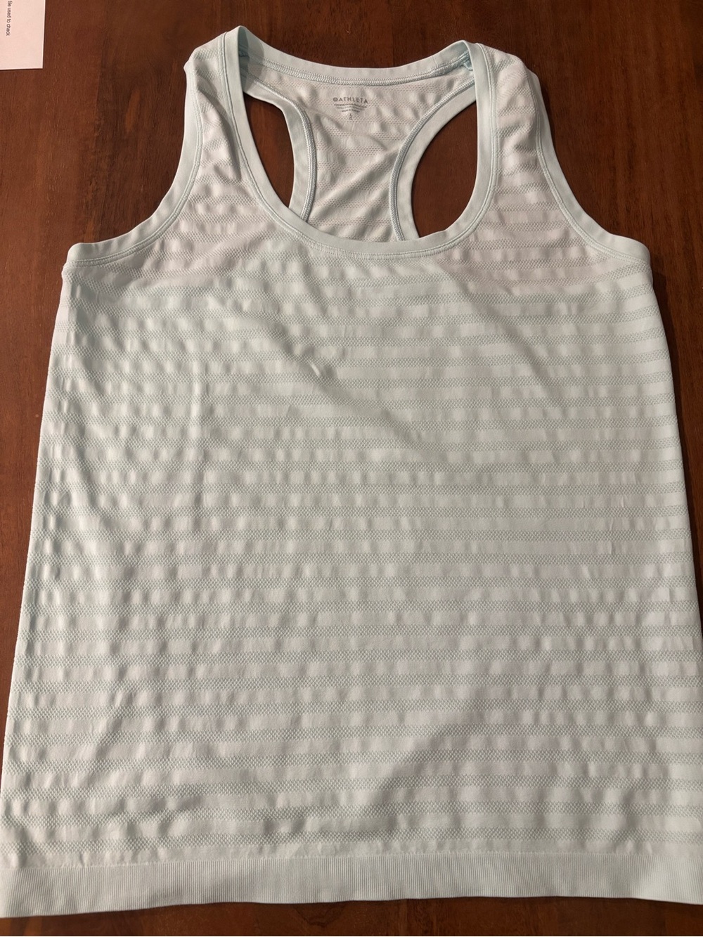 Light Mint Athleta Racerback Tank Top - L